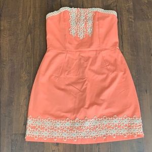 Mudpie strapless sun dress